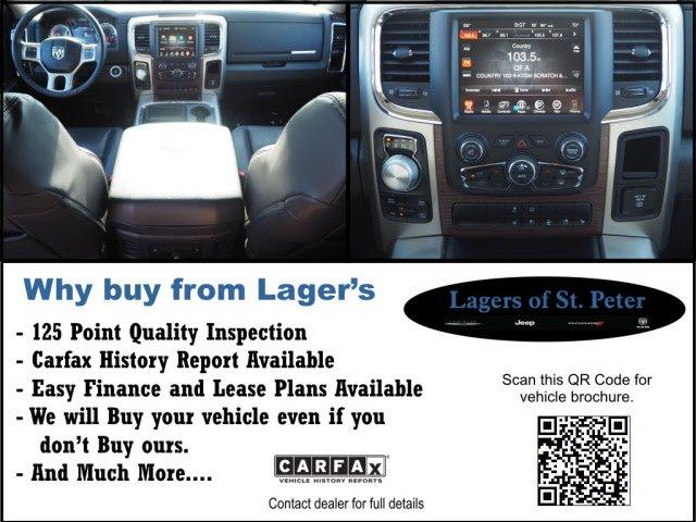 used 2016 ram 1500 4x4 crew cab laramie st. peter, mn 56082 for sale in saint peter, minnesota