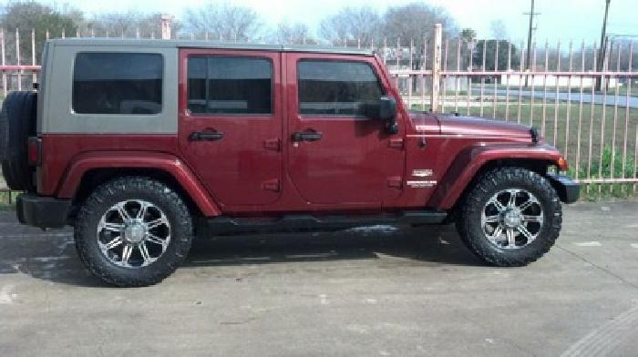 obo 2007 jeep wrangler sahara unlimited in corpus christi, tx