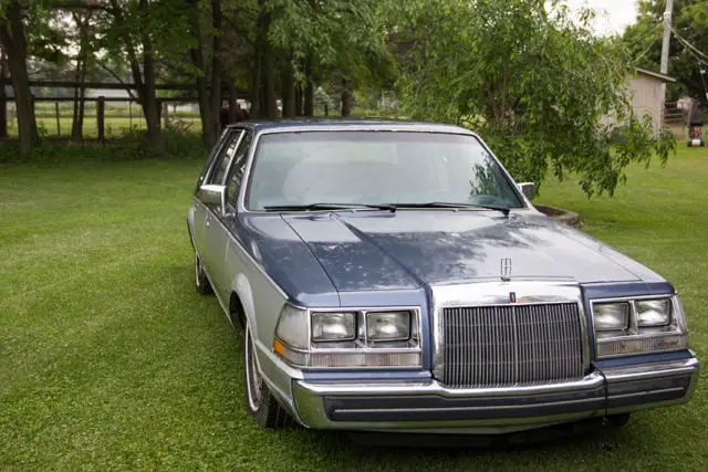 1984 lincoln continental straight 6 diesel