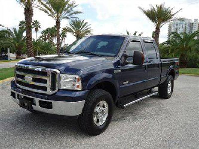 used 2005 ford super duty f-250 lariat 4x4 truck, 177,467 miles in sarasota, fl