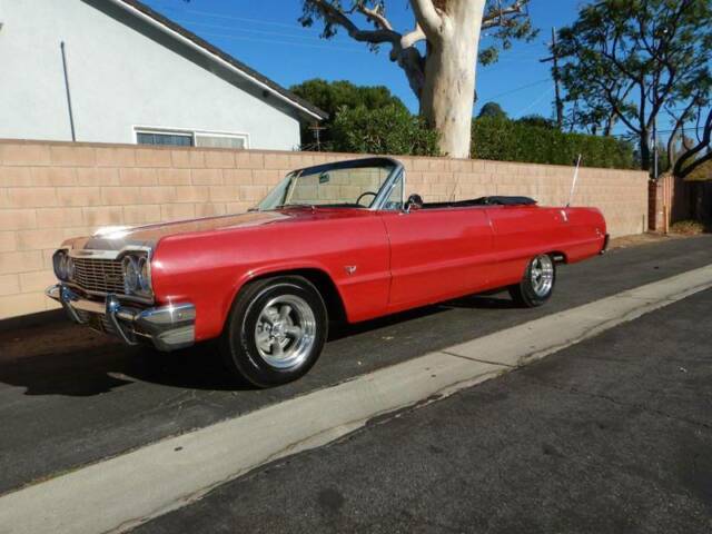 1964 chevrolet impala convertible automatic pw ac no reserve