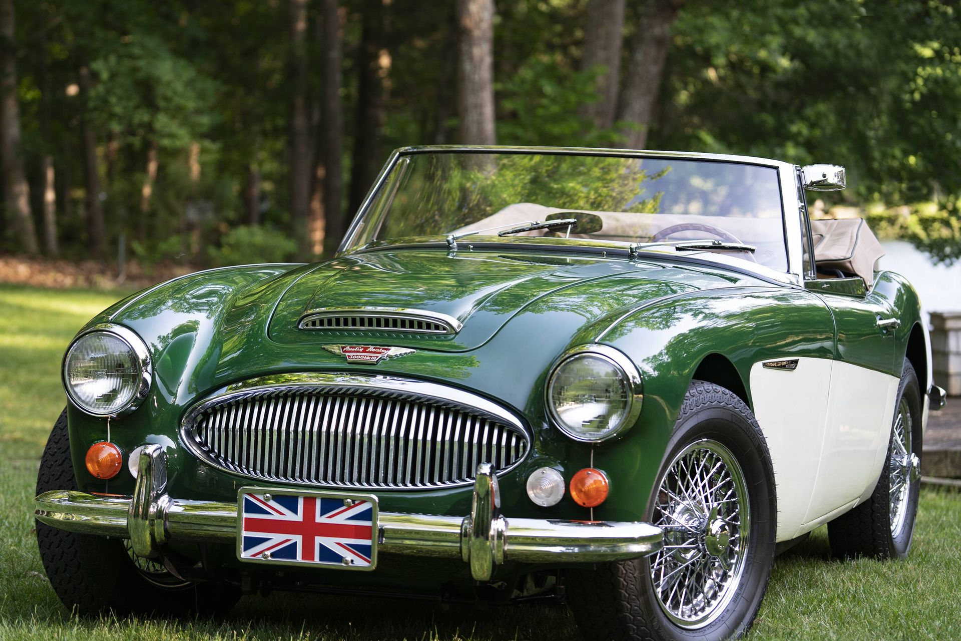 1967 austin-healey 3000 mark iii bj8 convertible