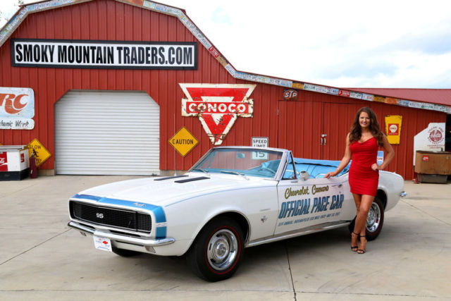 1967 chevrolet camaro pace car convertible numbers matching 350 ac ps pdb rs ss