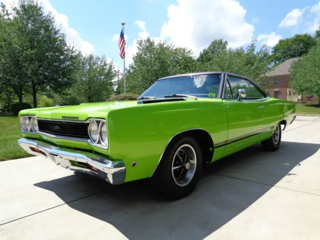 1968 plymouth gtx - real gtx! *gorgeous * 440 * 53k original miles! rare!!!