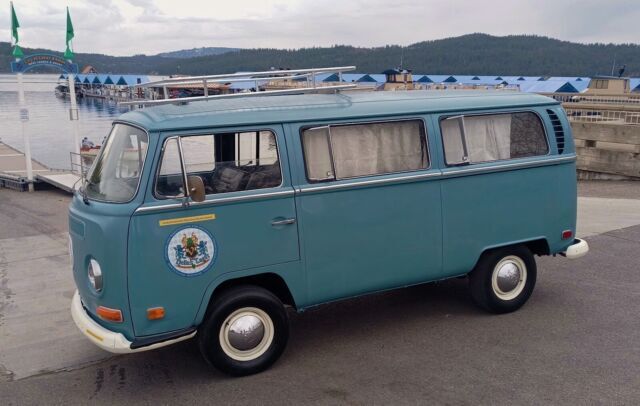 1970 vw bus transporter ii westfalia z-bed campmobile clean original classic