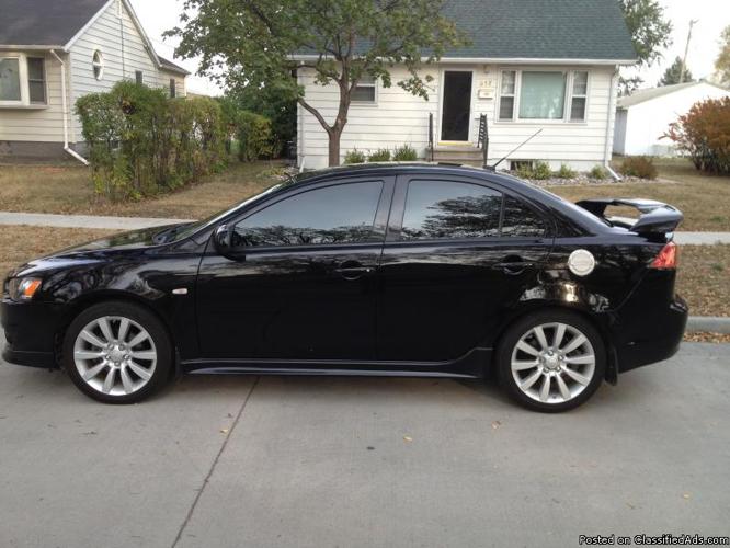 2009 mitsubishi lancer gts for sale in fargo, north dakota