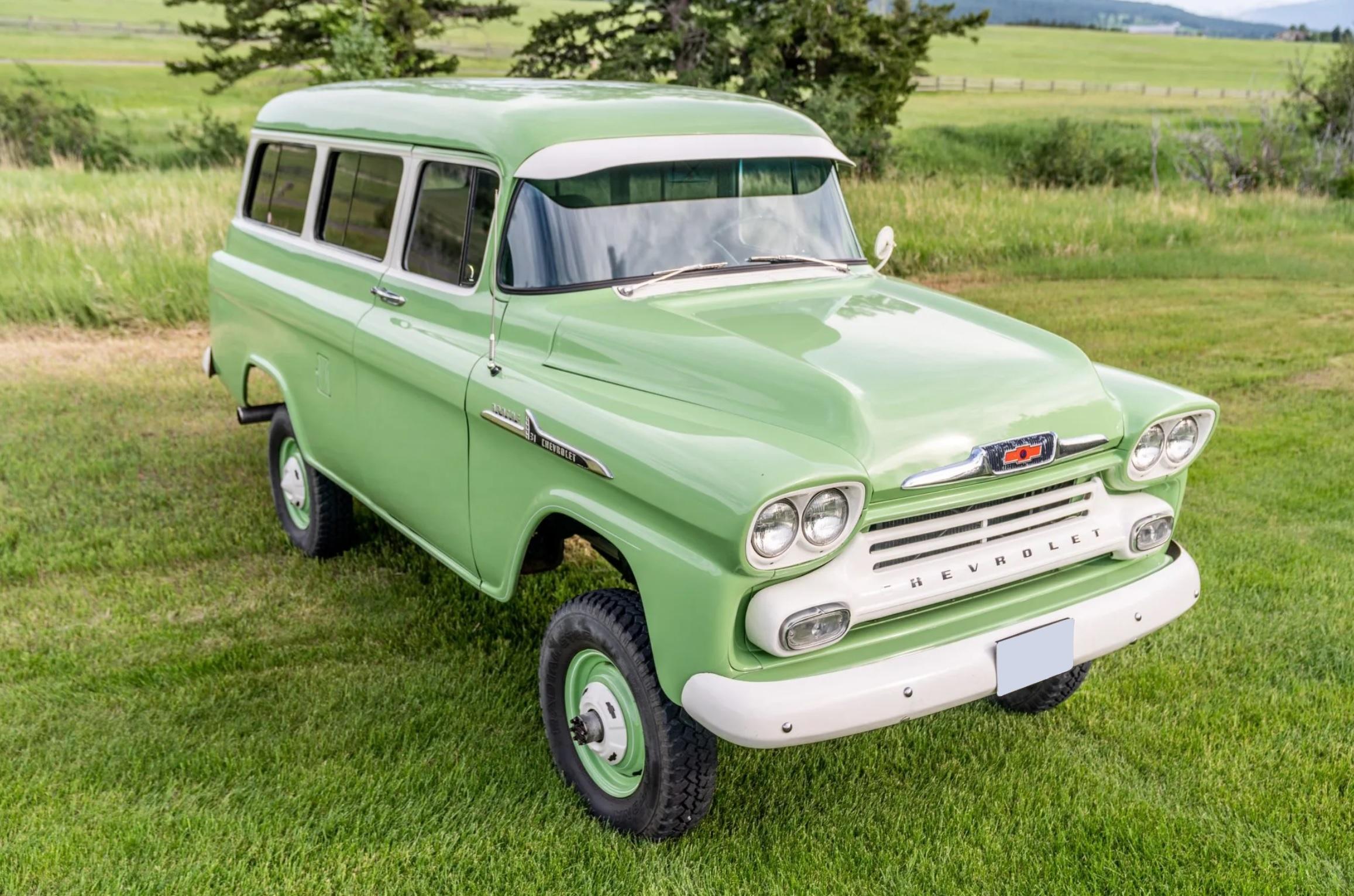 1958 chevrolet suburban