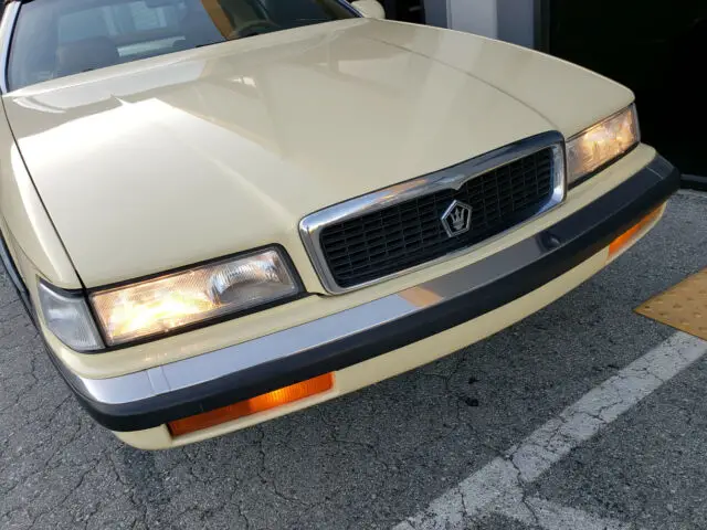 mint rust-free modern classic 1989 chrysler tc by maserati hardtop convertible!