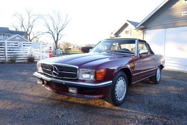 euro 1988 mercedes benz 560sl stunning condition low miles 190sl 280sl 500sl