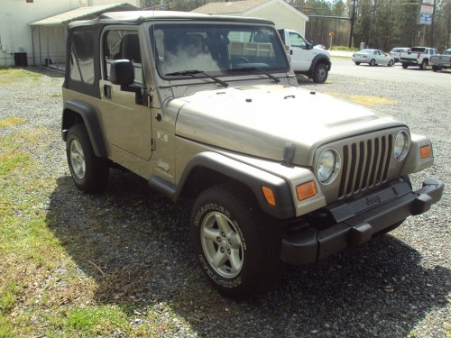 2003 jeep wrangler x in south carolina by owner