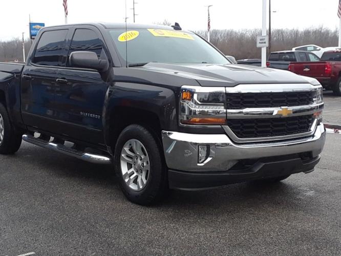 used 2016 chevrolet silverado 1500 4x4 crew cab lt camby, in 46113 for sale in camby, indiana