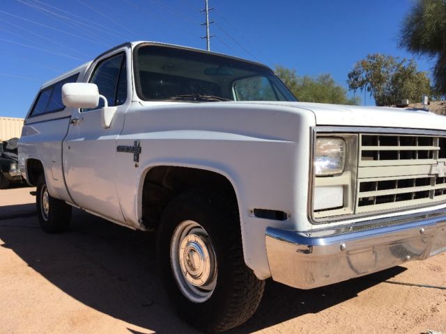 1987 chevy custom deluxe c10 k10 2wd diesel