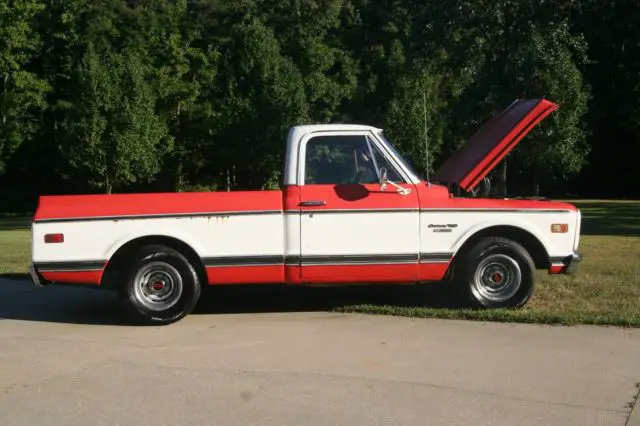 1970 short bed c-10 chevrolet muscle truck! v8 automatic! factory swb! look!!!