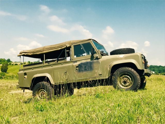 1986 military land rover defender 110 no reserve!!!!
