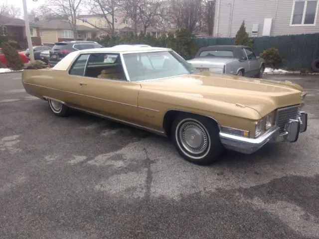1971 cadillc coupe deville