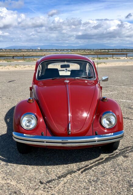 1968 vw beetle, restored, excellent condition, original california black plate