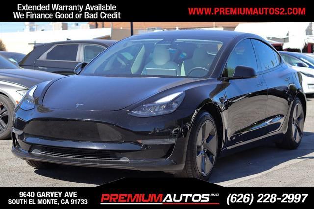 2021 tesla model 3 standard range plus