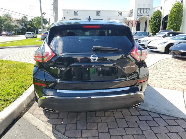 2018 nissan murano platinum