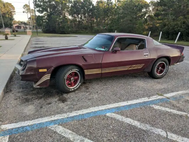 1981 z28 camaro numbers matching all original, paint and interior