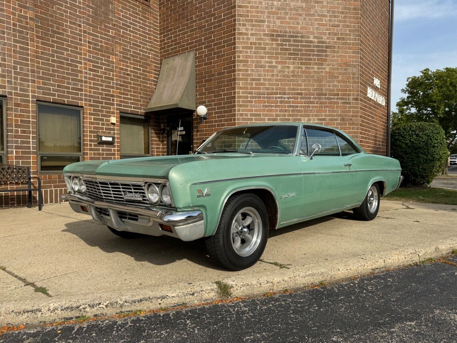 1966 chevrolet impala ss - 396 #s match