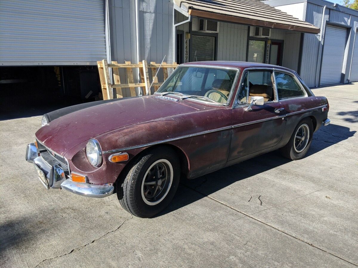 1972 mg mgb hatchback blue rwd manual