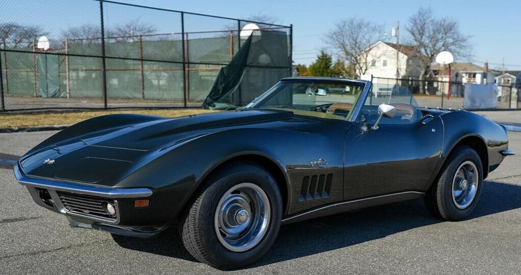 1969 chevrolet corvette convertible 350cid350hp manual