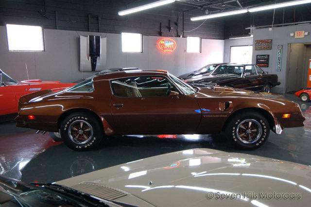 only 33,620 original miles, stunning condition, 400ci l78, auto, a/c brown/camel