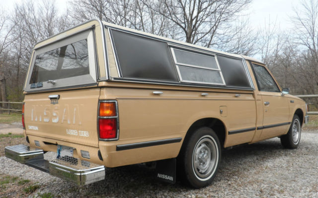 1984 nissan datsun 720 standard cab long bed pickup truck 2.4z exc original cond