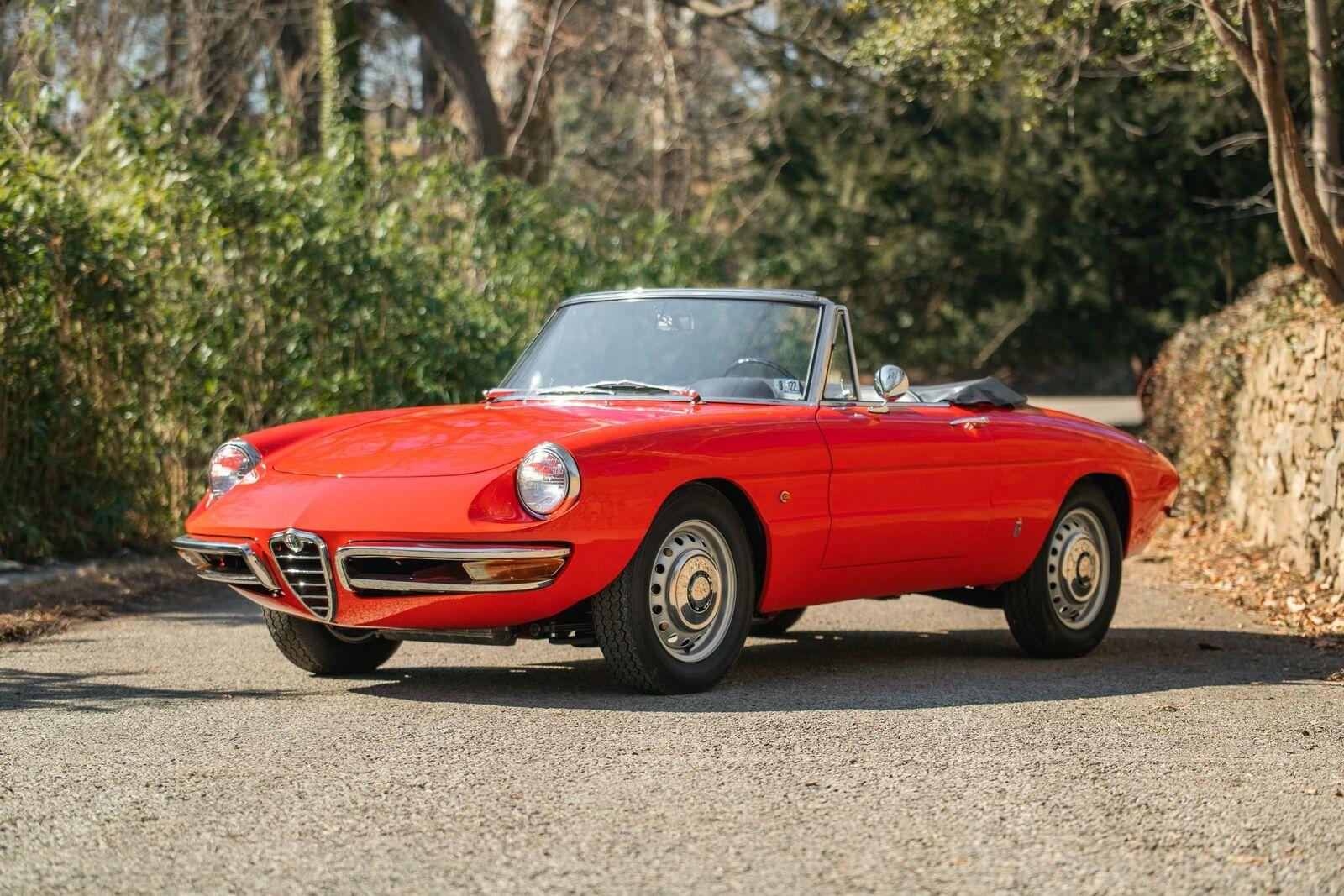1967 alfa romeo duetto rosso 95-c 5-speed