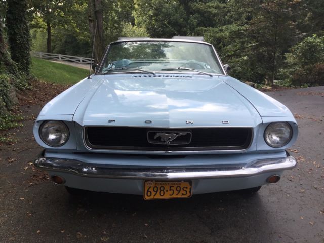1966 ford mustang "spring 200" convertible - nearly all original!