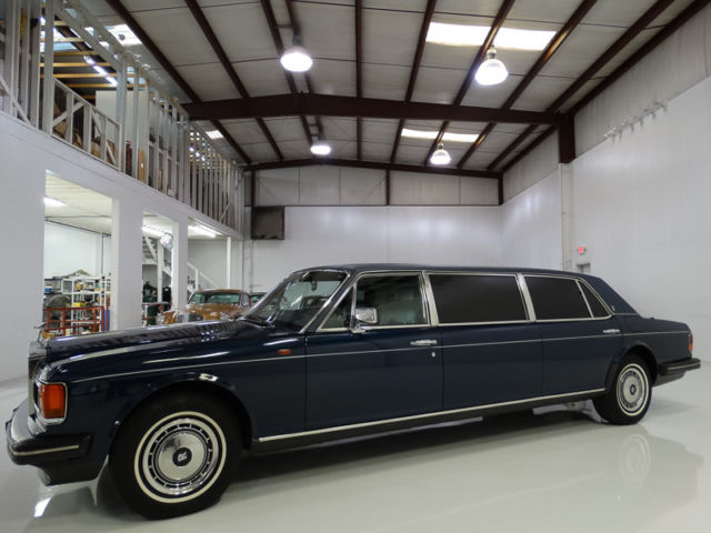 1991 rolls-royce silver spur 2 limousine, original beverly hills car!