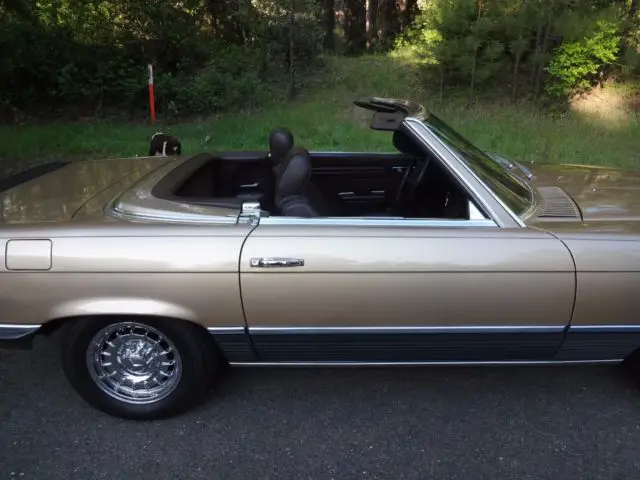 mercedes 1985 500sl, rare european model much more horsepower than a 560 or 450
