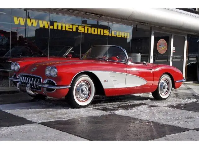 1960 chevrolet corvette convertible original 283/245hp, 4 speed