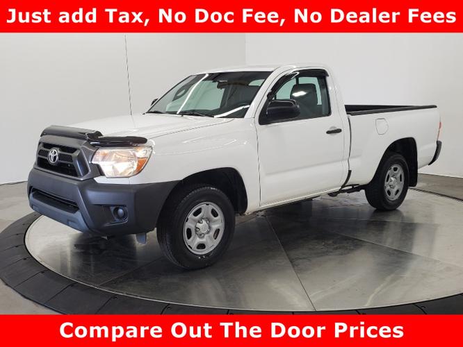 used 2013 toyota tacoma 2wd regular cab tuscumbia, al 35674 for sale in tuscumbia, alabama