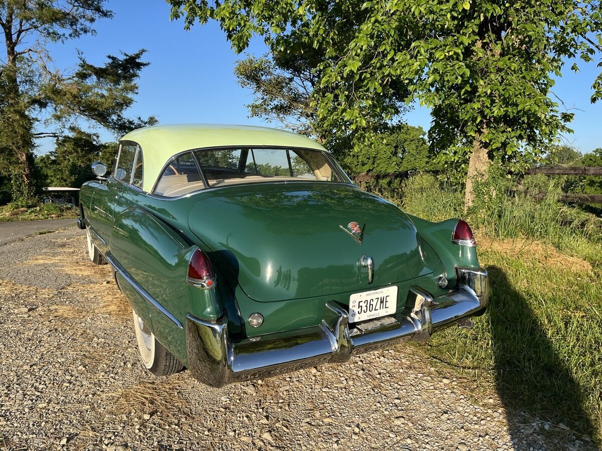 1949 cadillac deville coupe coupe green