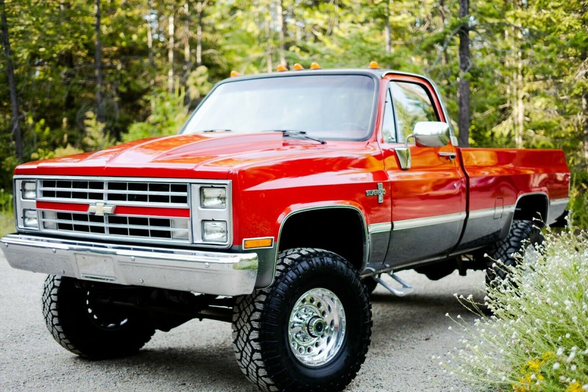 1987 chevrolet silverado v30/k30 (rare factory 1 ton 4x4!)