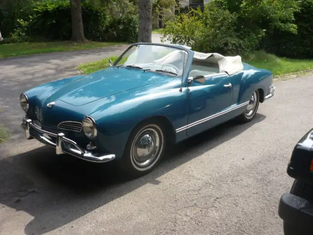 survivor karmann ghia convertible 1962 nice patina original untouch