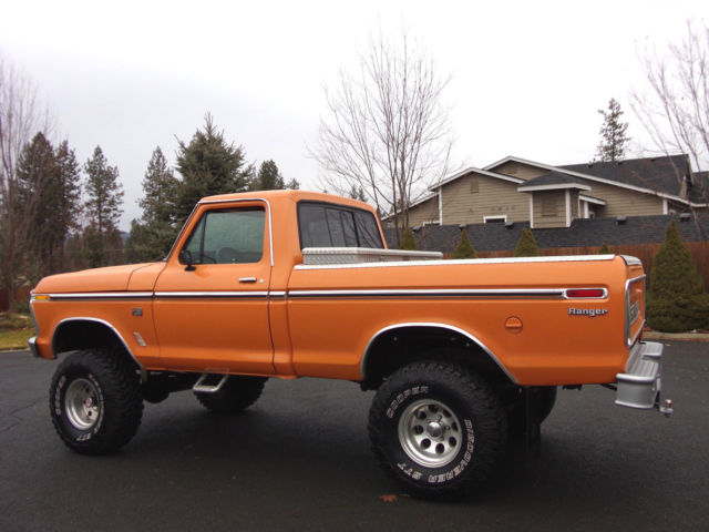 selling with no reserve 1976 ford f-150 4x4 with a 5inch lift 100% rust free