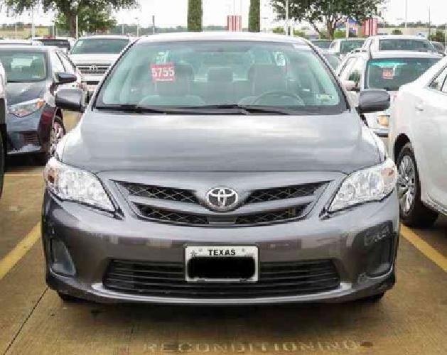 2013 toyota corolla l power locks one owner in spring, tx