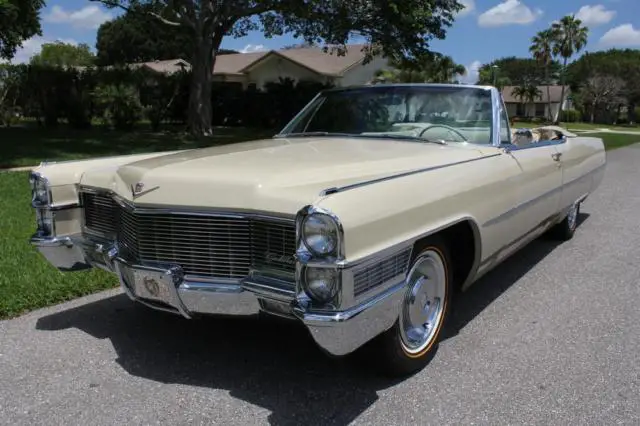 1965 cadillac series 62 convertible "time capsule survivor, 27,734 actual miles!