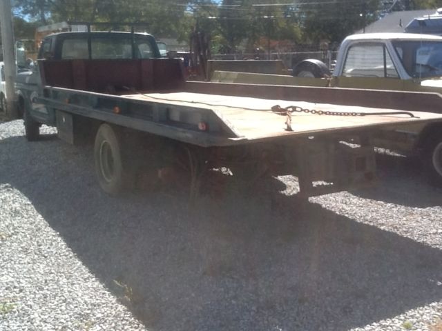 1975 ford f350 17' weldbuilt steel rollback