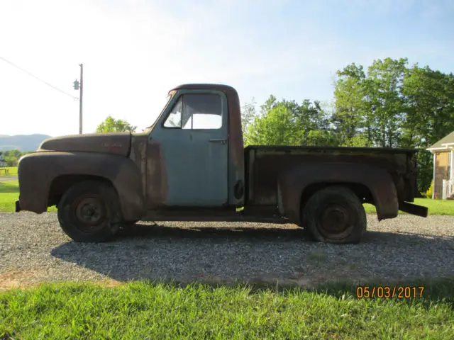 1953 ford f100 original flathead v8 shortbed overdrive transmission barn find