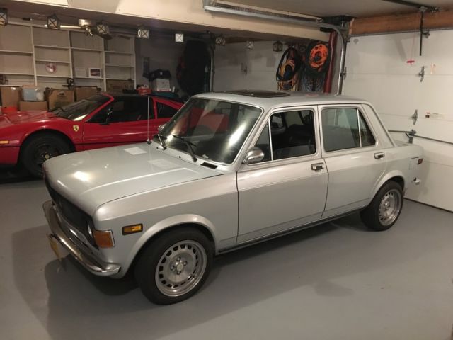 1976 fiat 128 w/ new paint & custom sunroof