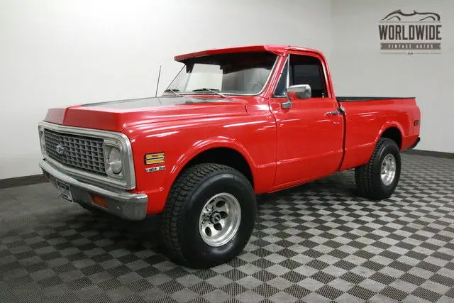 1972 chevrolet k10 restored original 4x4 shortbed.$6k 454 v8!