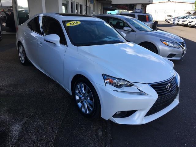 2016 lexus is 200t base 4dr sedan for sale in hilo, hawaii