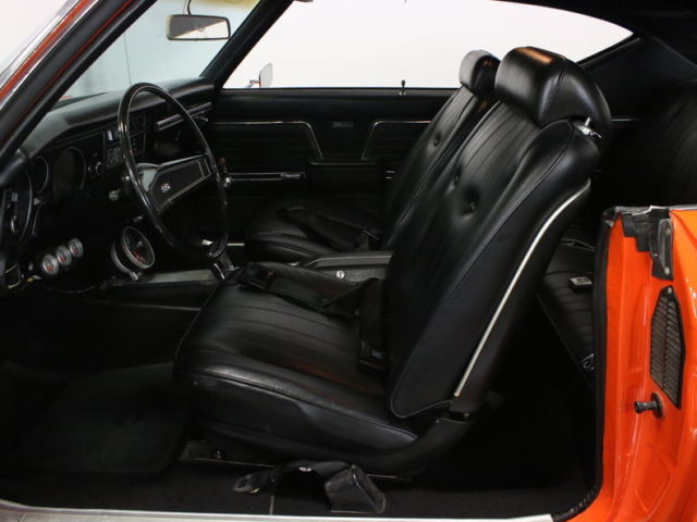 real deal ss396! factory hugger orange, 350hp 396 v8, buckets/console, very nice