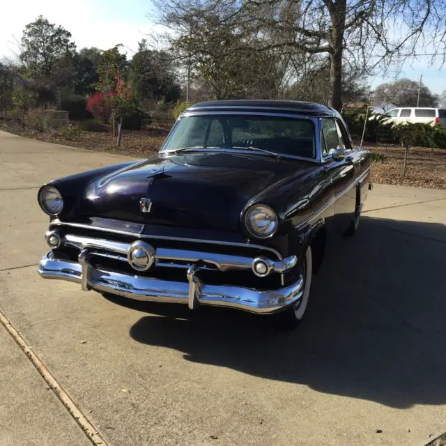 1954 ford crestline skyliner rare glass top car