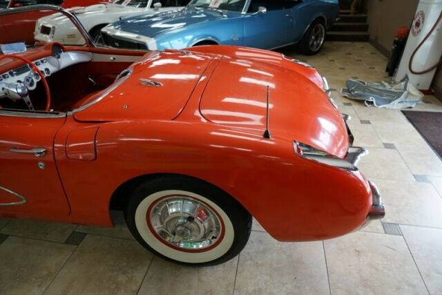1957 chevrolet corvette 2x4bbl 9999 miles venetian red