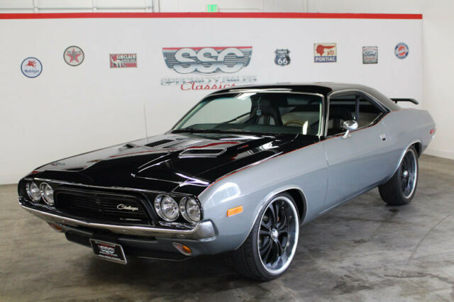 1973 dodge challenger 4215 miles silver coupe