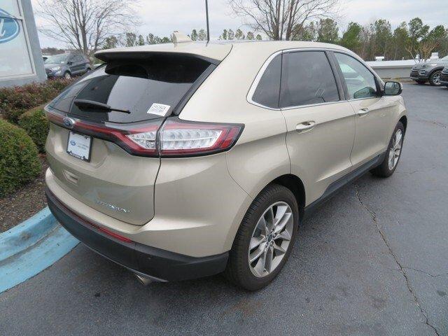 certified 2018 ford edge fwd titanium buford, ga 30518 for sale in buford, georgia